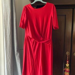 LaFayette Red Jersey Dress - New